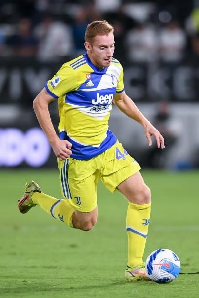Dejan Kulusevski of FC Juventus during the Serie A match between Spezia Calcio and FC Juventus at Stadio Alberto Picco on 22 September 2021....