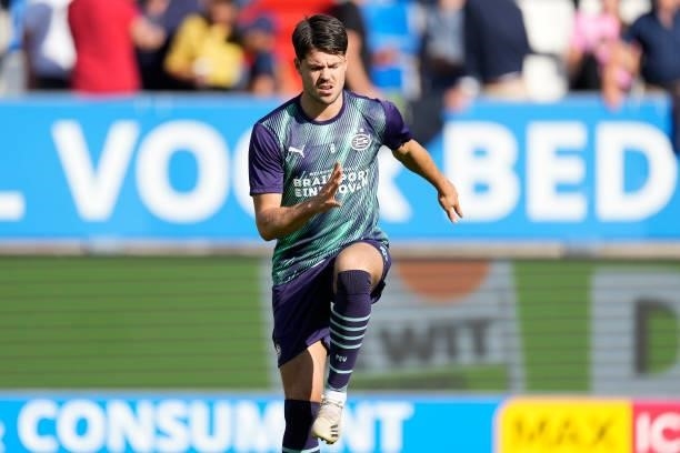 Marco van Ginkel of PSV during the warming up during the Dutch Eredivisie match between Willem II v PSV at the Koning Willem II Stadium on September...
