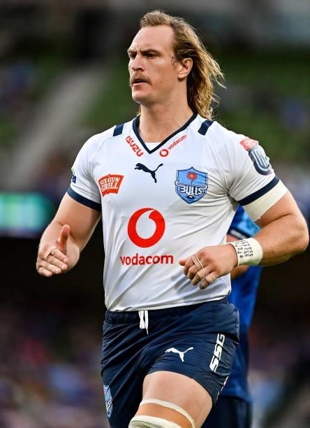 Dublin , Ireland - 25 September 2021; Jacques du Plessis of Vodacom Bulls during the United Rugby Championship match between Leinster and Vodacom...