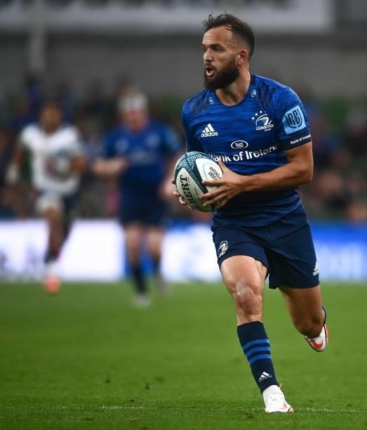Dublin , Ireland - 25 September 2021; Jamison Gibson-Park of Leinster during the United Rugby Championship match between Leinster and Vodacom Bulls...