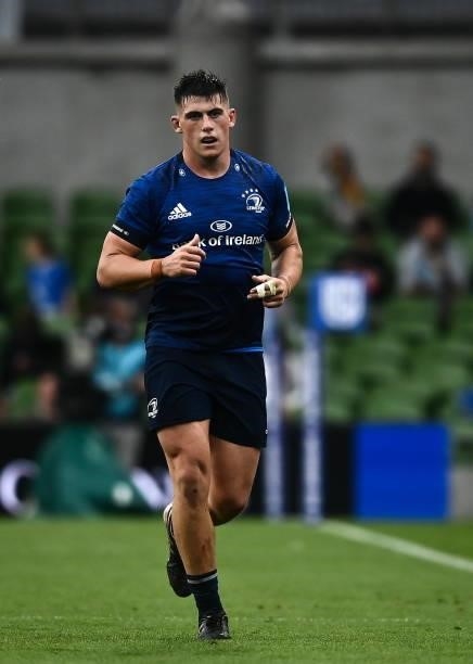 Dublin , Ireland - 25 September 2021; Dan Sheehan of Leinster during the United Rugby Championship match between Leinster and Vodacom Bulls at Aviva...
