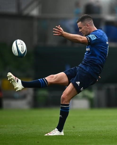 Dublin , Ireland - 25 September 2021; Jonathan Sexton of Leinster during the United Rugby Championship match between Leinster and Vodacom Bulls at...