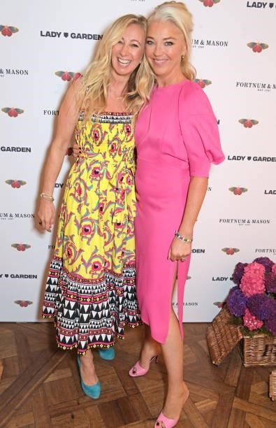 Jenny Halpern Prince and Tamara Beckwith attend the 7th annual Lady Garden Foundation lunch at Fortnum & Mason on September 28, 2021 in London,...
