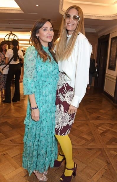 Natalie Imbruglia and Yasmin Le Bon attend the 7th annual Lady Garden Foundation lunch at Fortnum & Mason on September 28, 2021 in London, England.
