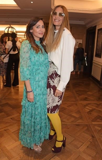 Natalie Imbruglia and Yasmin Le Bon attend the 7th annual Lady Garden Foundation lunch at Fortnum & Mason on September 28, 2021 in London, England.