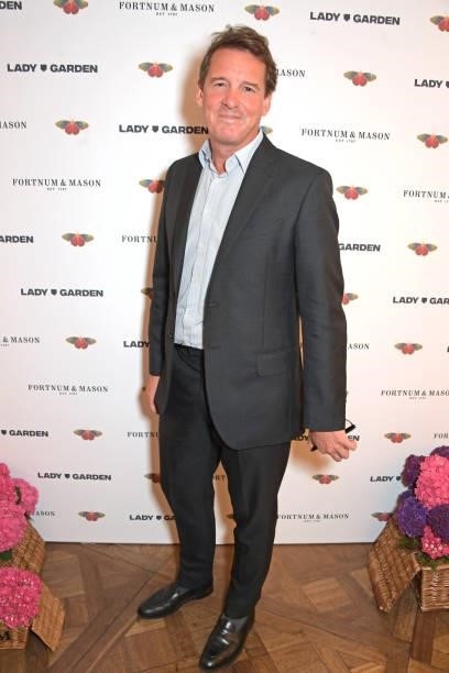 Fortnum & Mason CEO Tom Athron attends the 7th annual Lady Garden Foundation lunch at Fortnum & Mason on September 28, 2021 in London, England.