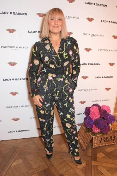 Mika Simmons attends the 7th annual Lady Garden Foundation lunch at Fortnum & Mason on September 28, 2021 in London, England.