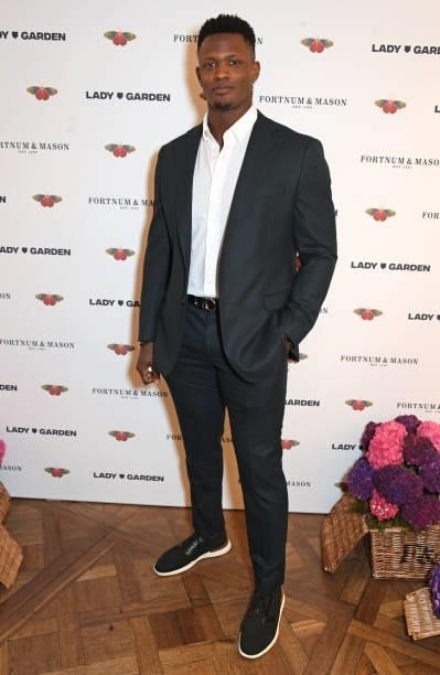 Will Blackmon attends the 7th annual Lady Garden Foundation lunch at Fortnum & Mason on September 28, 2021 in London, England.