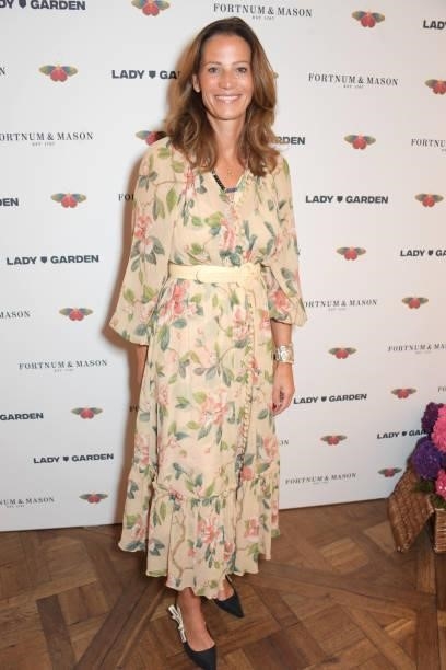 Julia Baumhoff attends the 7th annual Lady Garden Foundation lunch at Fortnum & Mason on September 28, 2021 in London, England.