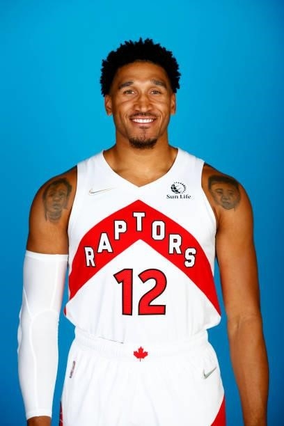Ishmail Wainright of the Toronto Raptors poses for a head shot during NBA Media Day on September 27, 2020 at the Scotiabank Arena in Toronto,...