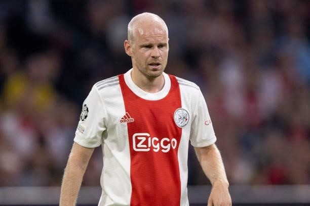 Davy Klaassen of AFC Ajax looks on during the UEFA Champions League group C match between AFC Ajax and Besiktas at Johan Cruijff Arena on September...