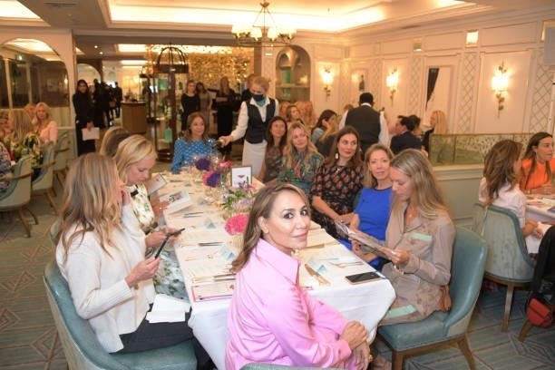 General view of the atmosphere at the 7th annual Lady Garden Foundation lunch at Fortnum & Mason on September 28, 2021 in London, England.