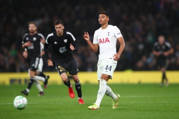 Dane Scarlett of Tottenham Hotspur during the UEFA Europa Conference League group G match between Tottenham Hotspur and NS Mura at Tottenham Hotspur...