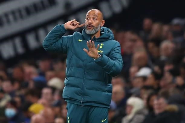 Nuno Espirito Santo manager of Tottenham Hotspur during the UEFA Europa Conference League group G match between Tottenham Hotspur and NS Mura at...