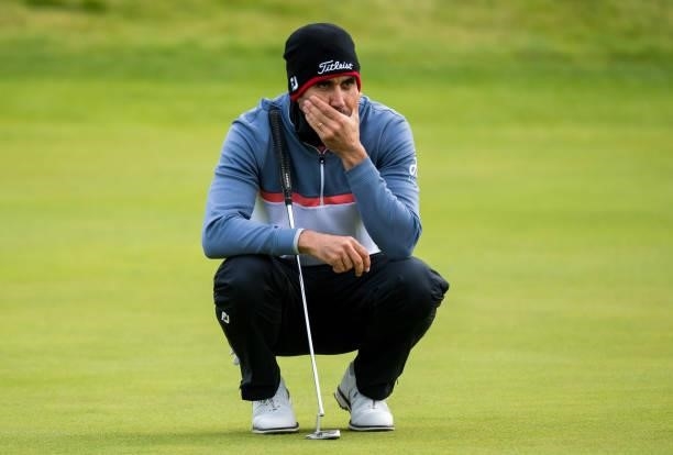Rafa Cabrera-Bello during the Alfred Dunhill Links Day Three at The Old Course, on October 02 in St Andrews, Scotland.