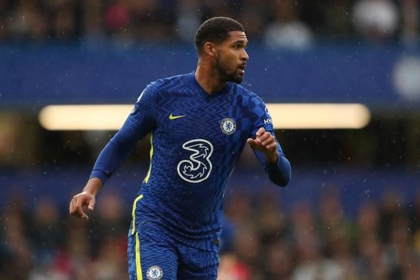 Ruben Loftus-Cheek of Chelsea during the Premier League match between Chelsea and Southampton at Stamford Bridge on October 2, 2021 in London,...