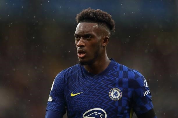 Callum Hudson-Odoi of Chelsea during the Premier League match between Chelsea and Southampton at Stamford Bridge on October 2, 2021 in London,...