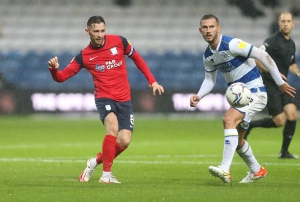 Preston North End's Alan Browne during the Sky Bet Championship match between Queens Park Rangers and Preston North End at The Kiyan Prince...