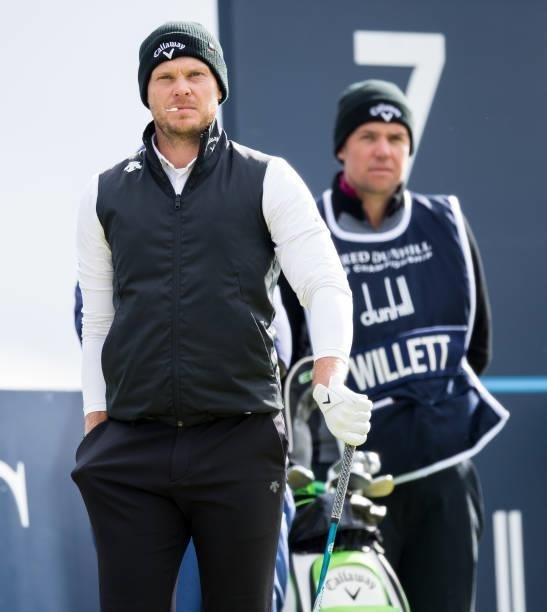 Danny Willett during the Alfred Dunhill Links Day Four at The Old Course on, October 03 in St Andrews, Scotland.