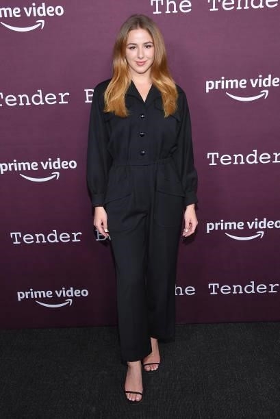 Actress Chloe Lukasiak arrives for "The Tender Bar
