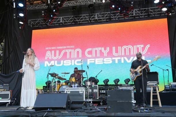 LeAnn Rimes performs in concert during the second weekend of Austin City Limits Music Festival at Zilker Park on October 8, 2021 in Austin, Texas.