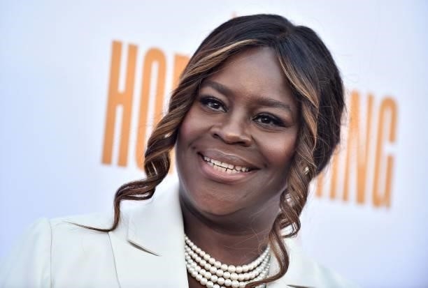 Comedian Retta arrives for the LA Philharmonic's Homecoming Gala at the Walt Disney Concert Hall in Los Angeles, October 9, 2021.