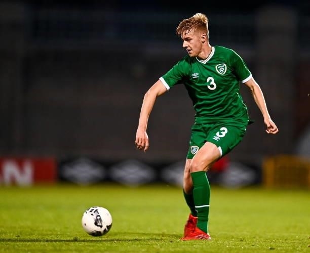 Dublin , Ireland - 8 October 2021; Joel Bagan of Republic of Ireland during the UEFA European U21 Championship Qualifier match between Republic of...