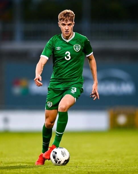 Dublin , Ireland - 8 October 2021; Joel Bagan of Republic of Ireland during the UEFA European U21 Championship Qualifier match between Republic of...
