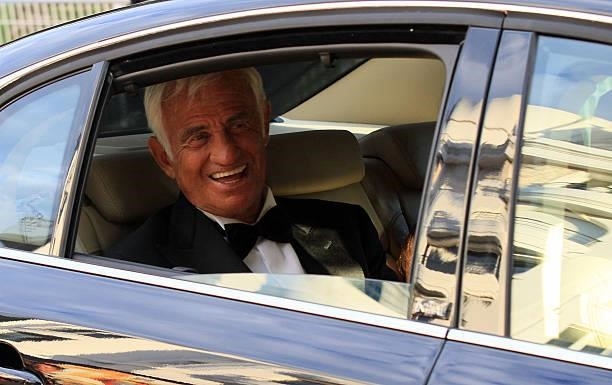 Jean-Paul Belmondo attends 'The Beaver' Premiere during the 64th Cannes Film Festival at Palais des Festivals on May 17, 2011 in Cannes, France.