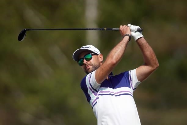 Robbie van West of the Netherlands in action during Day Three of the D+D REAL Czech Challenge at Golf & Spa Kuneticka Hora on June 05, 2021 in...