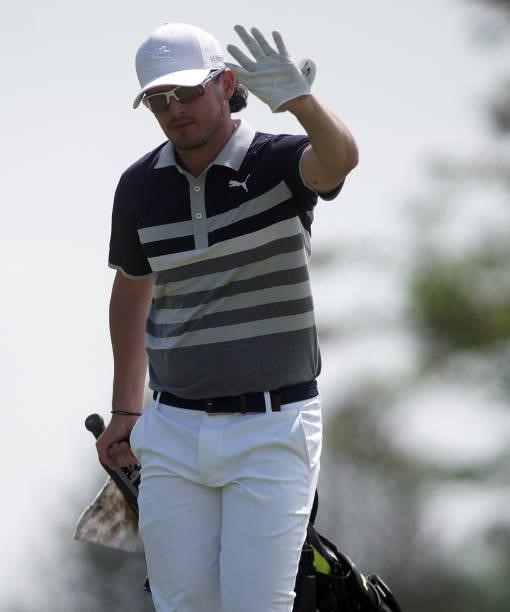 Ewen Ferguson of Scotland during Day Three of the D+D REAL Czech Challenge at Golf & Spa Kuneticka Hora on June 05, 2021 in Dritec, Hradec Kralove,...
