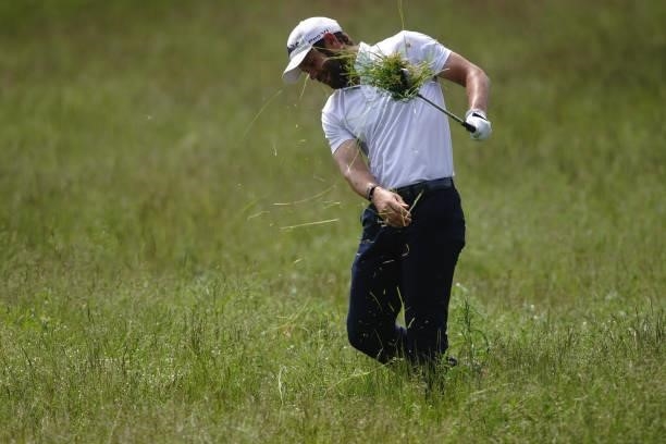 Dodge Kemmer of the USA during Day Three of the D+D REAL Czech Challenge at Golf & Spa Kuneticka Hora on June 05, 2021 in Dritec, Hradec Kralove,...