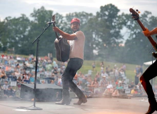 Country artist Scott Stevens performs at Hop Springs on June 05, 2021 in Murfreesboro, Tennessee.