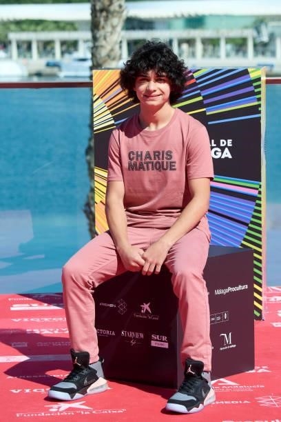 Adrian Baena attends 'Live is Life' photocall during the 24th Malaga Film Festival on June 06, 2021 in Malaga, Spain.