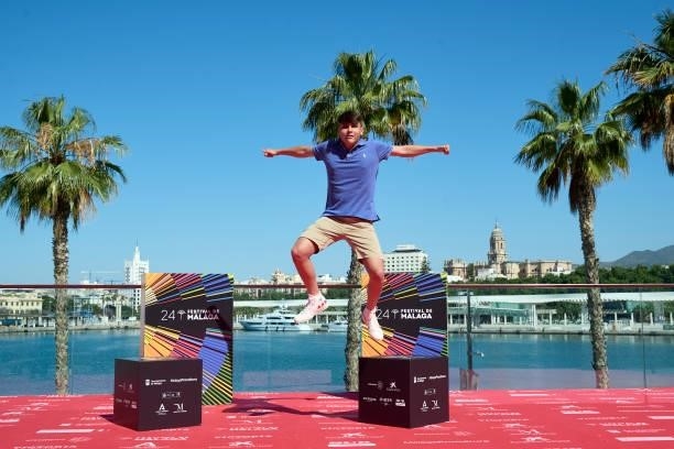 David Rodriguez attends 'Live is Life' photocall during the 24th Malaga Film Festival on June 06, 2021 in Malaga, Spain.