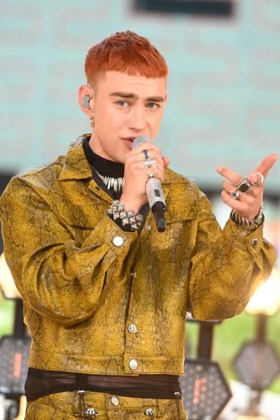 Olly Alexander performs during the Virgin Media British Academy Television Awards 2021 at Television Centre on June 06, 2021 in London, England.