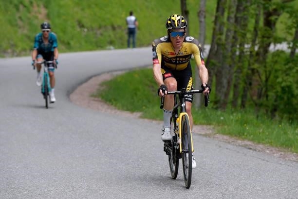 Steven Kruijswijk of Netherlands and Team Jumbo - Visma during the 73rd Critérium du Dauphiné 2021, Stage 8 a 147km stage from La Léchère-Les-Bains...
