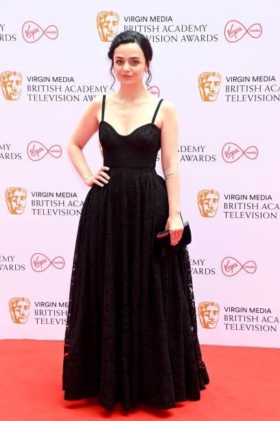 Hayley Squires attends the Virgin Media British Academy Television Awards 2021 at Television Centre on June 06, 2021 in London, England.