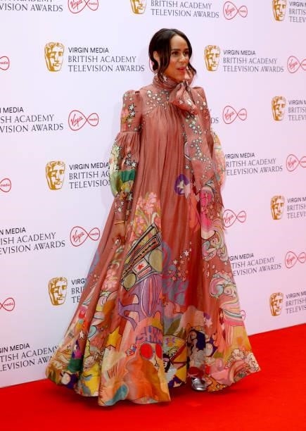 Zawe Ashton attends the Virgin Media British Academy Television Awards 2021 at Television Centre on June 06, 2021 in London, England.