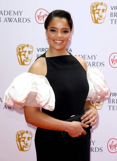 Lydia West attends the Virgin Media British Academy Television Awards 2021 at Television Centre on June 06, 2021 in London, England.