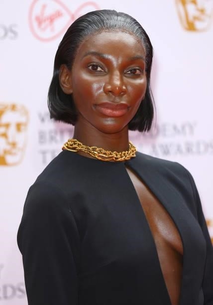 Michaela Coel attends the Virgin Media British Academy Television Awards 2021 at Television Centre on June 06, 2021 in London, England.