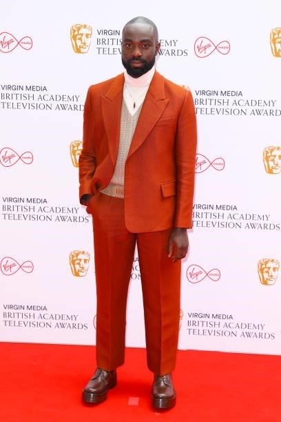 Paapa Essiedu attends the Virgin Media British Academy Television Awards 2021 at Television Centre on June 06, 2021 in London, England.