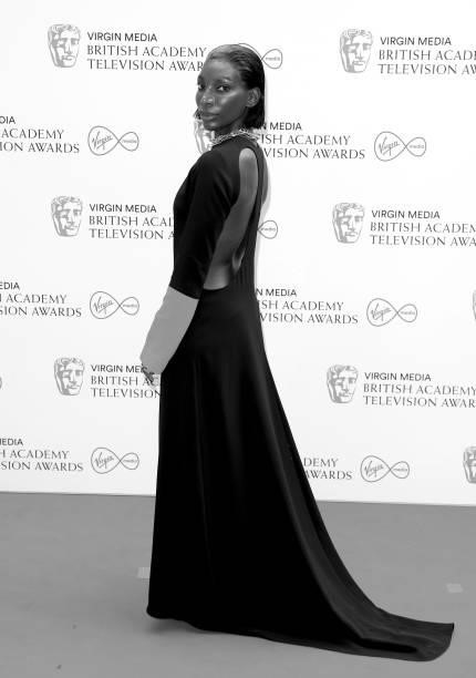 Michaela Coel attends the Virgin Media British Academy Television Awards 2021 at Television Centre on June 06, 2021 in London, England.