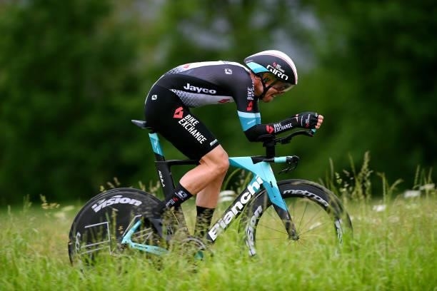 Amund Grøndahl Jansen of Norway and Team Bikeexchange during the 84th Tour de Suisse 2021, Stage 1 a 10,9km Individual Time Trial from Frauenfeld to...