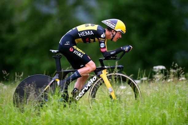 Antwan Tolhoek of Netherlands and Team Jumbo - Visma during the 84th Tour de Suisse 2021, Stage 1 a 10,9km Individual Time Trial from Frauenfeld to...