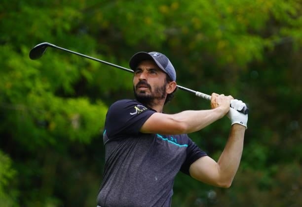 Jerome Lando Casanova of France in action during Day Four of the D+D REAL Czech Challenge at Golf & Spa Kuneticka Hora on June 06, 2021 in Dritec,...