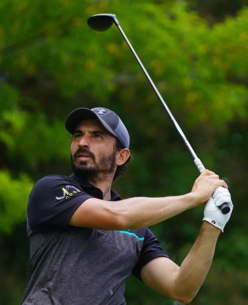 Jerome Lando Casanova of France in action during Day Four of the D+D REAL Czech Challenge at Golf & Spa Kuneticka Hora on June 06, 2021 in Dritec,...