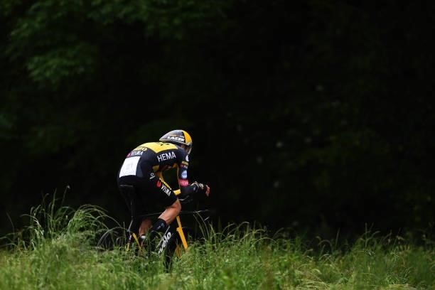 Tom Dumoulin of Netherlands and Team Jumbo - Visma during the 84th Tour de Suisse 2021, Stage 1 a 10,9km Individual Time Trial from Frauenfeld to...
