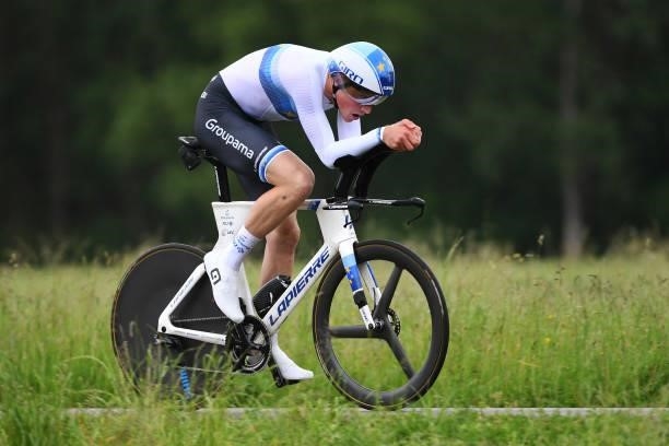 Stefan Küng of Switzerland and Team Groupama - FDJ during the 84th Tour de Suisse 2021, Stage 1 a 10,9km Individual Time Trial from Frauenfeld to...