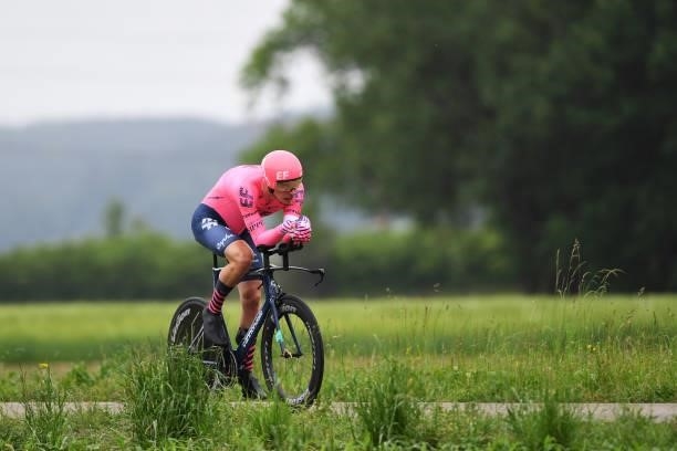 Jonas Rutsch of Germany and Team EF Education - Nippo during the 84th Tour de Suisse 2021, Stage 1 a 10,9km Individual Time Trial from Frauenfeld to...